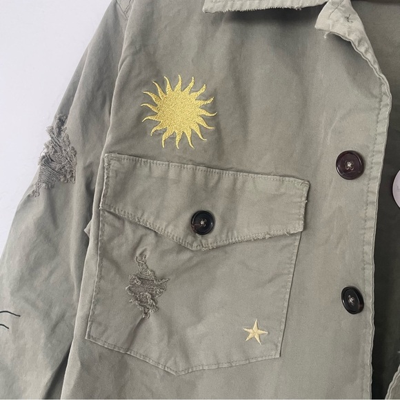 Wildfox Couture Truman Jacket | Oil Green Oil Green / size M NWT - Picture 16 of 16